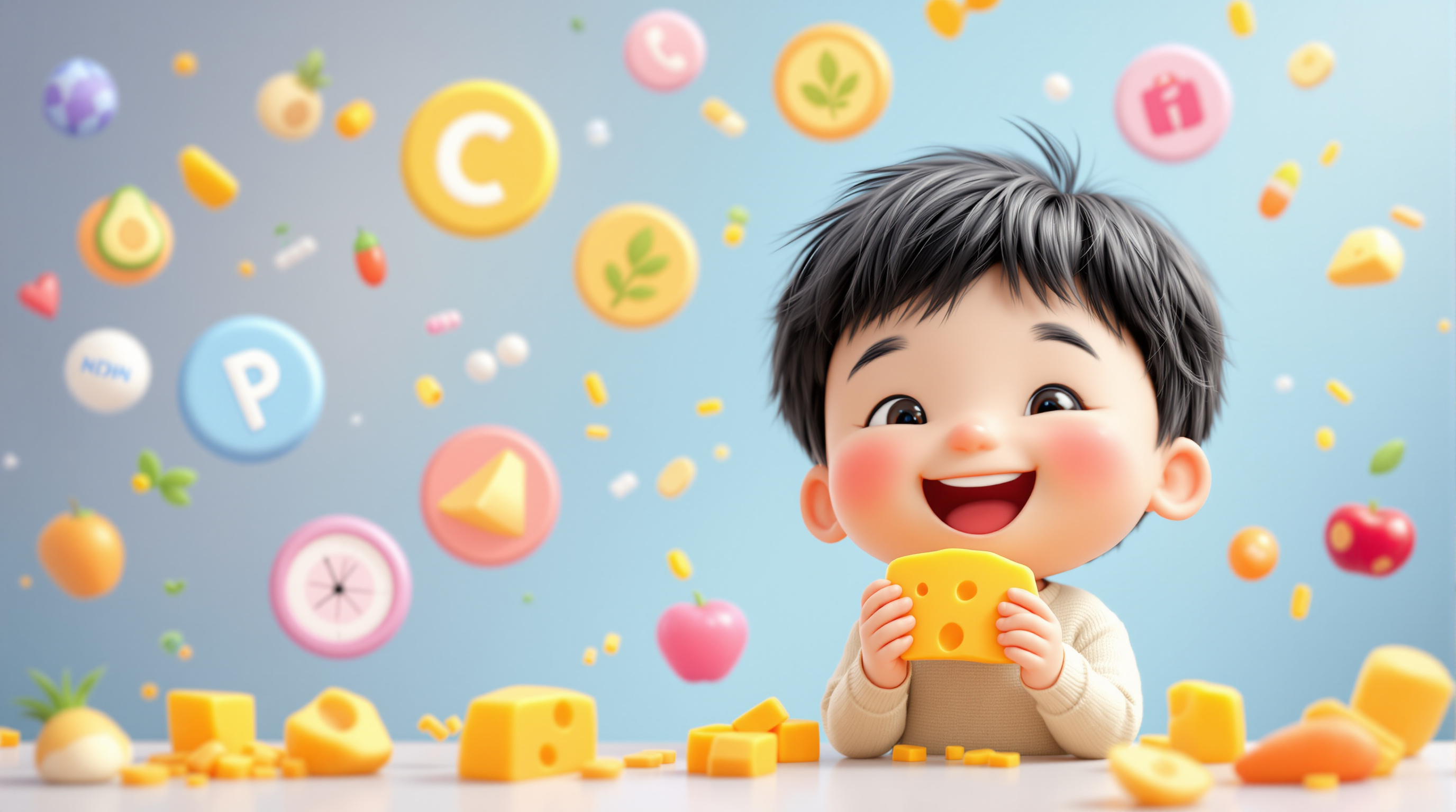 우리 몸을 튼튼하게, 치즈의 놀라운 영양소