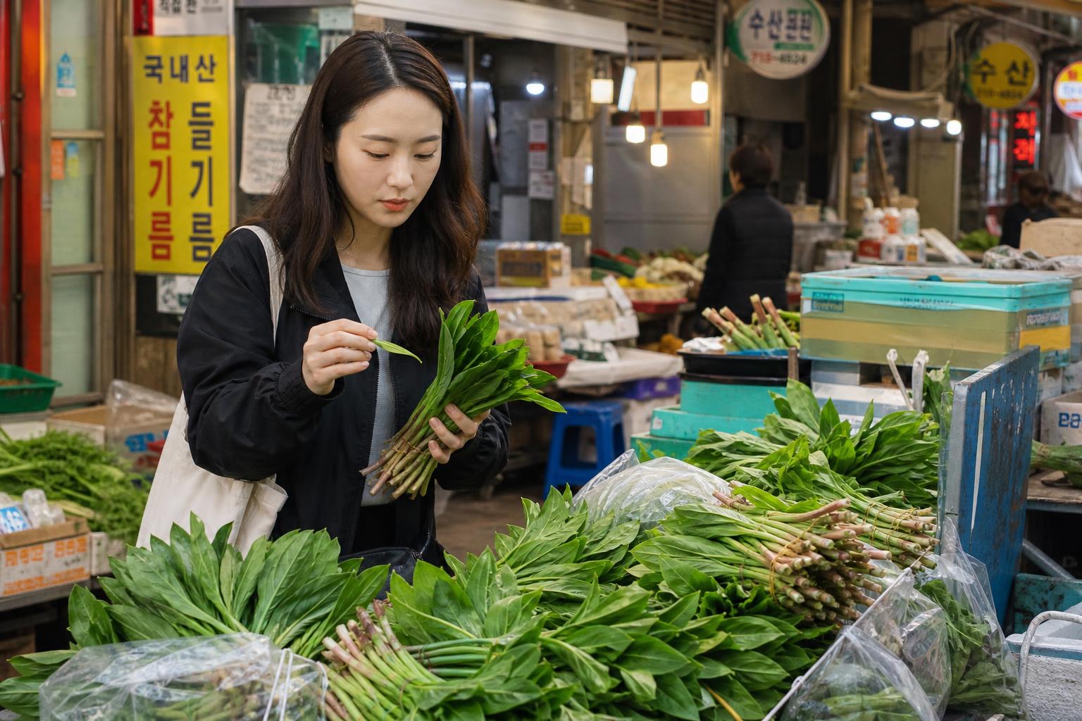 어떤 산마늘을 골라야 장아찌가 맛있을까요?