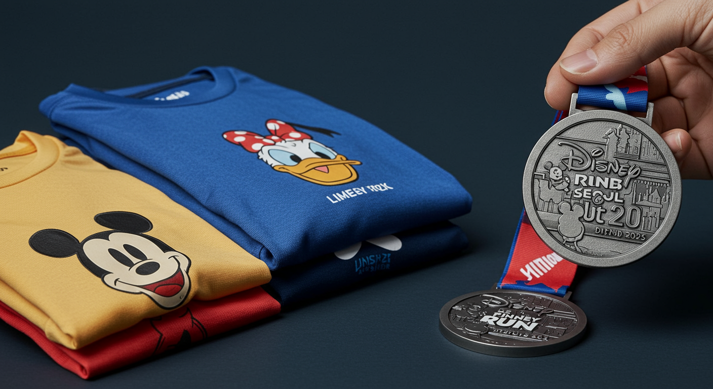 달려라! 특별한 기념품과 완주 메달을 만나요!