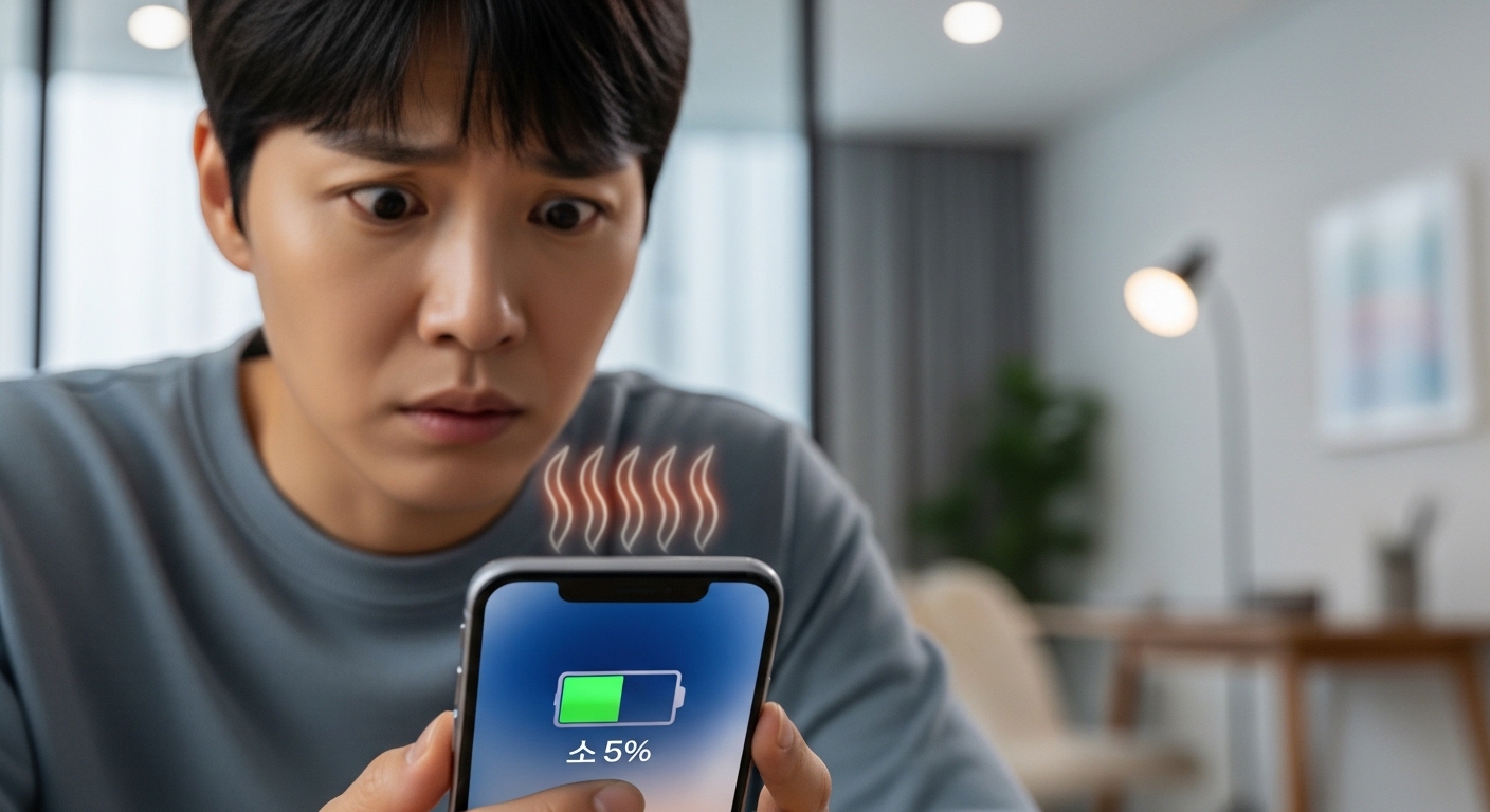 업데이트 후 배터리가 빨리 닳는 이유