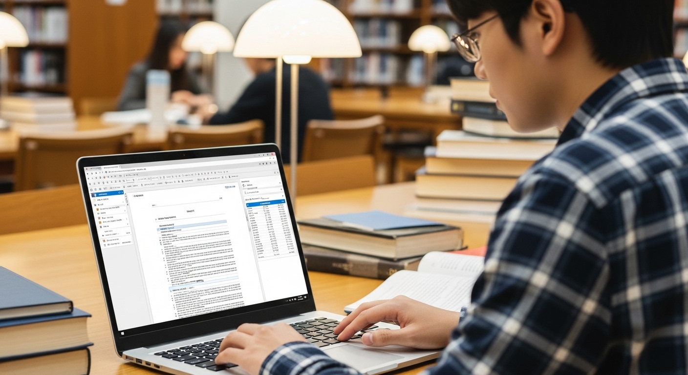 논문처럼 전문적인 목차: 스타일로 모으기