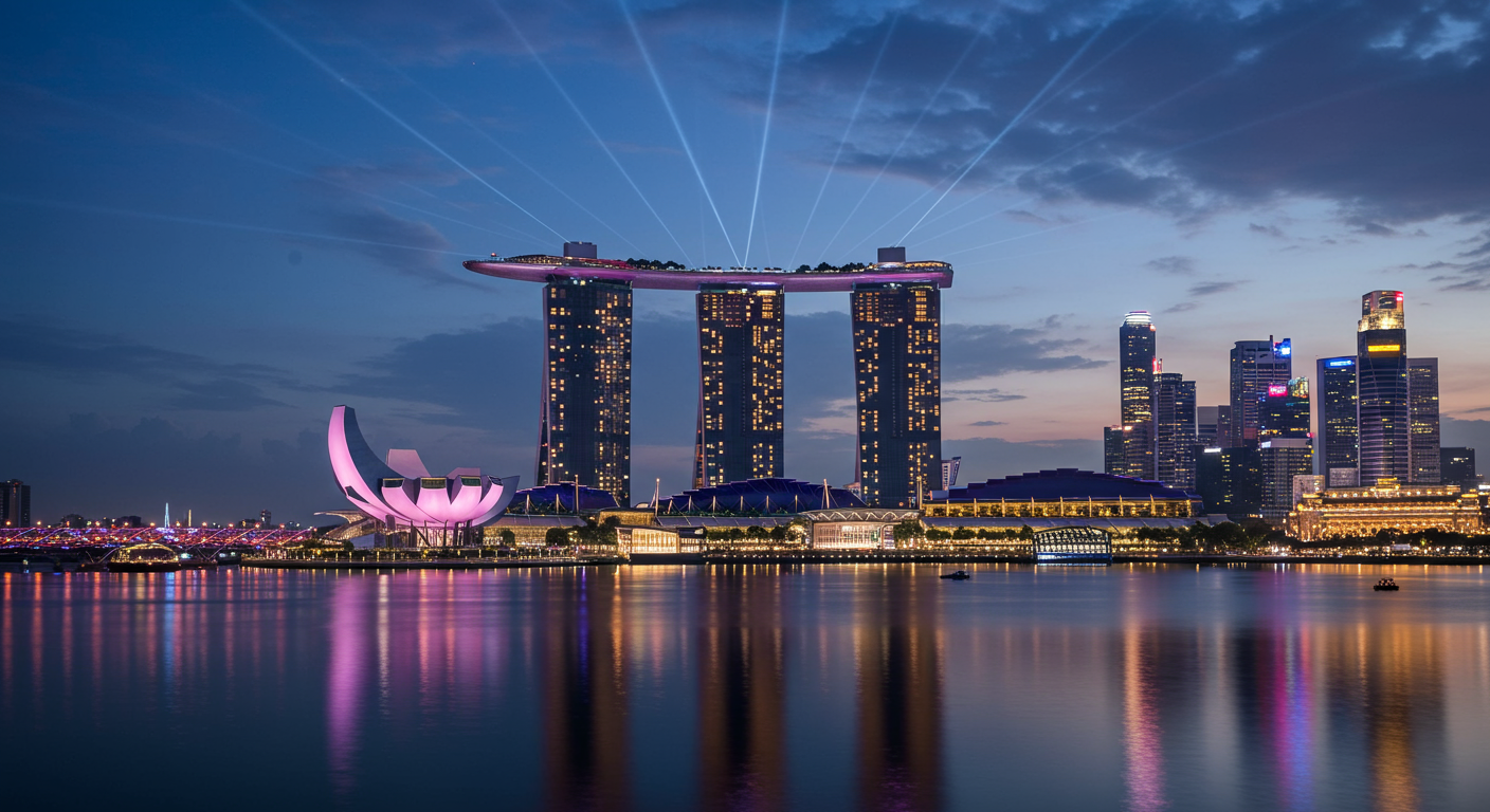 싱가포르 여행지도 핵심! 마리나 베이 샌즈와 주변 즐길 거리