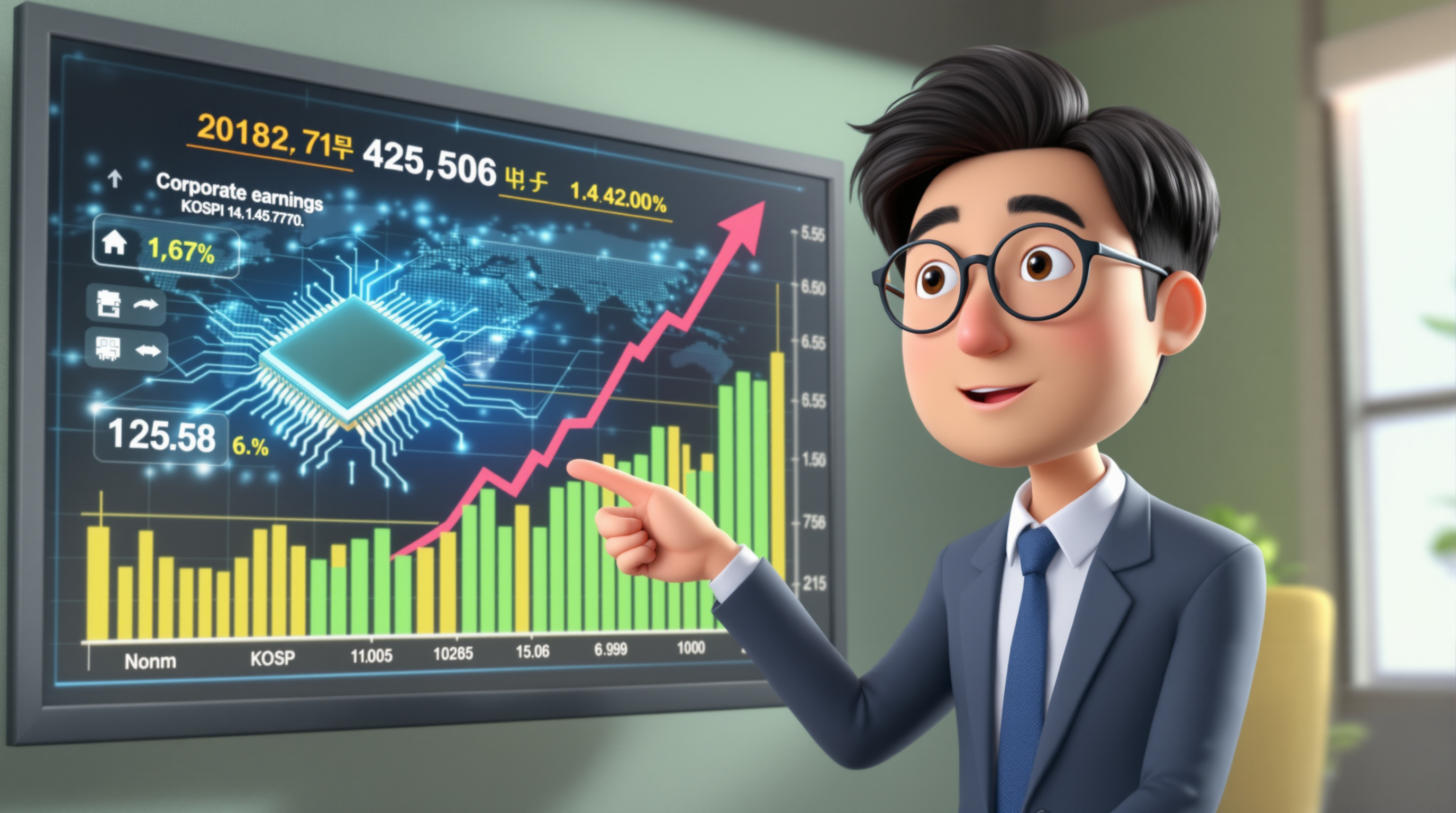 반도체 실적과 기업 이익, 야간선물에 미치는 영향은 무엇입니까?