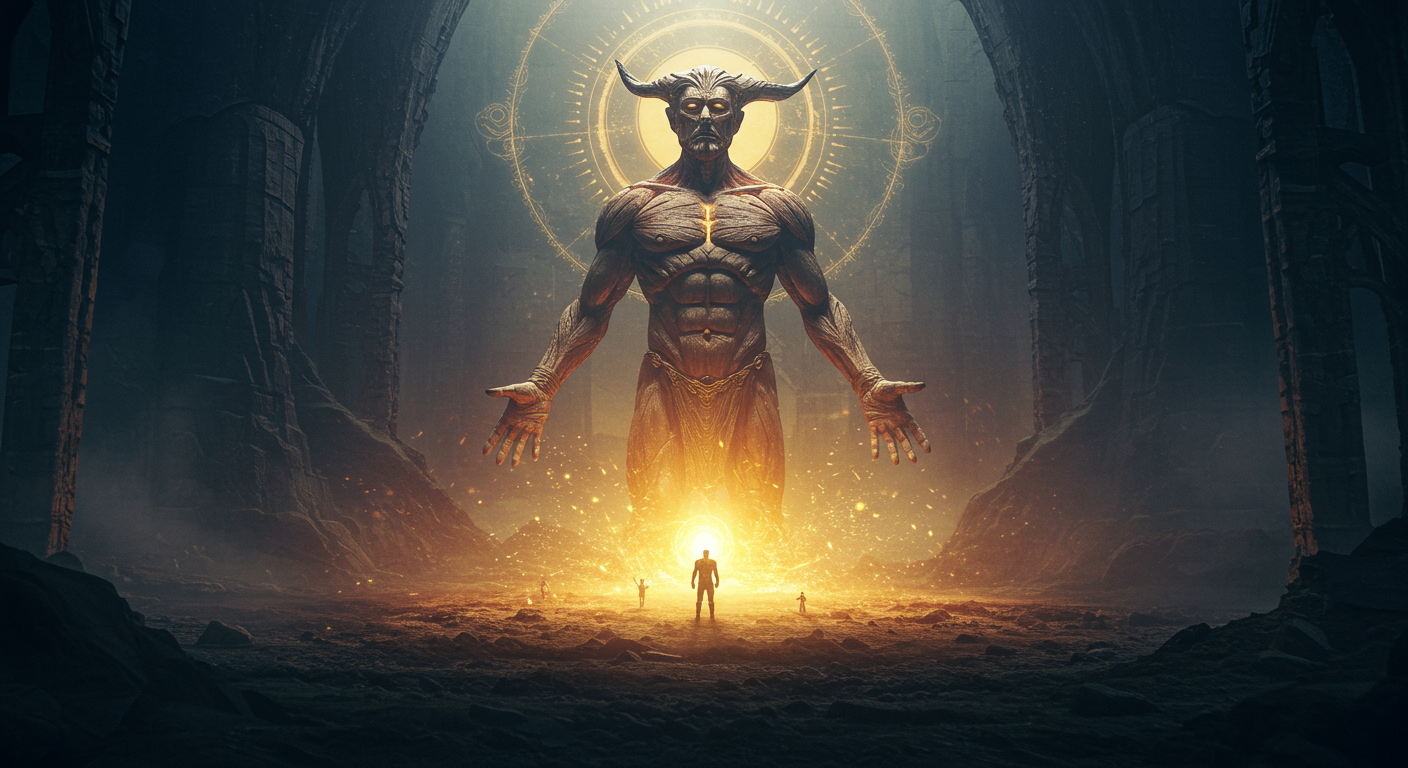 아홉 거인의 신비로운 시작