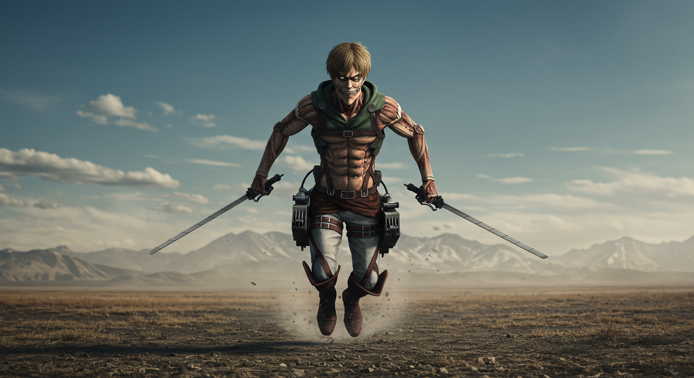 자유를 향한 발자취: 진격의 거인