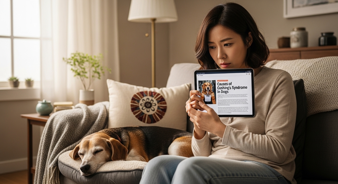 우리 강아지가 쿠싱증후군에 걸리는 이유