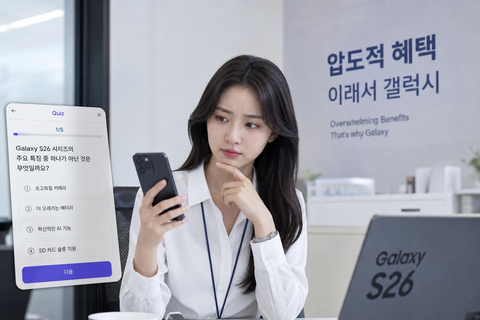 버즈빌 옆커폰 퀴즈 정답과 마케팅 슬로건