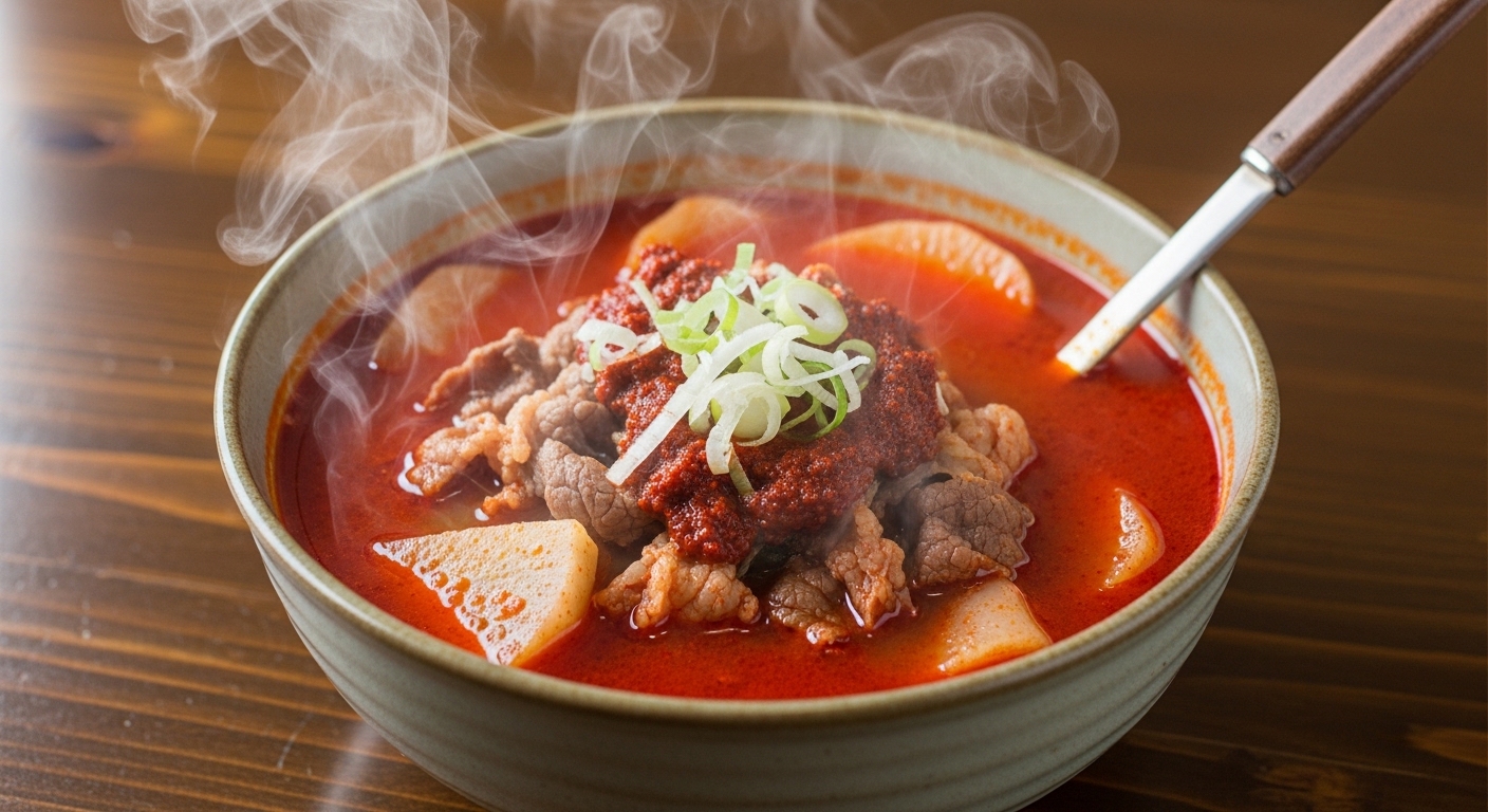 소고기무국, 지역마다 다른 매력 (경상도식 빨간 무국)