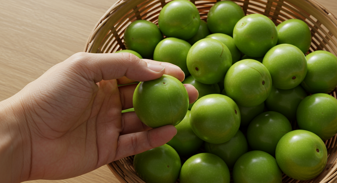 좋은 매실 고르는 꿀팁!