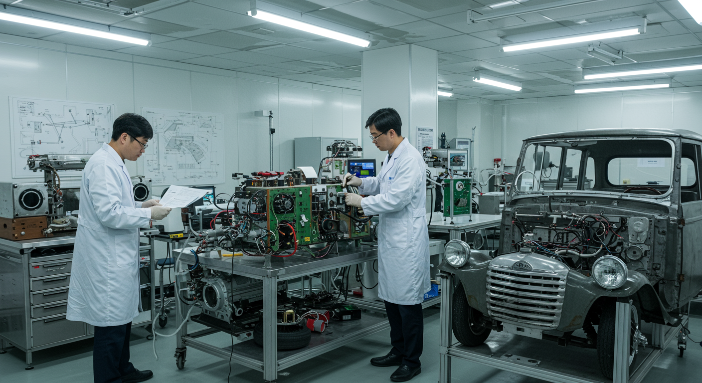 현대자동차, 전기차 개발의 첫걸음