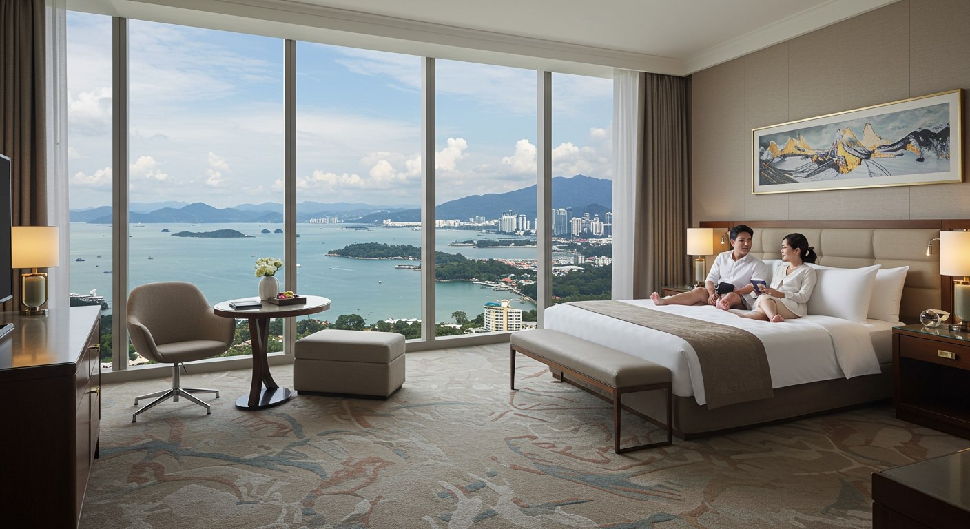 꿈같은 휴식, 르메르디앙 객실과 편의시설