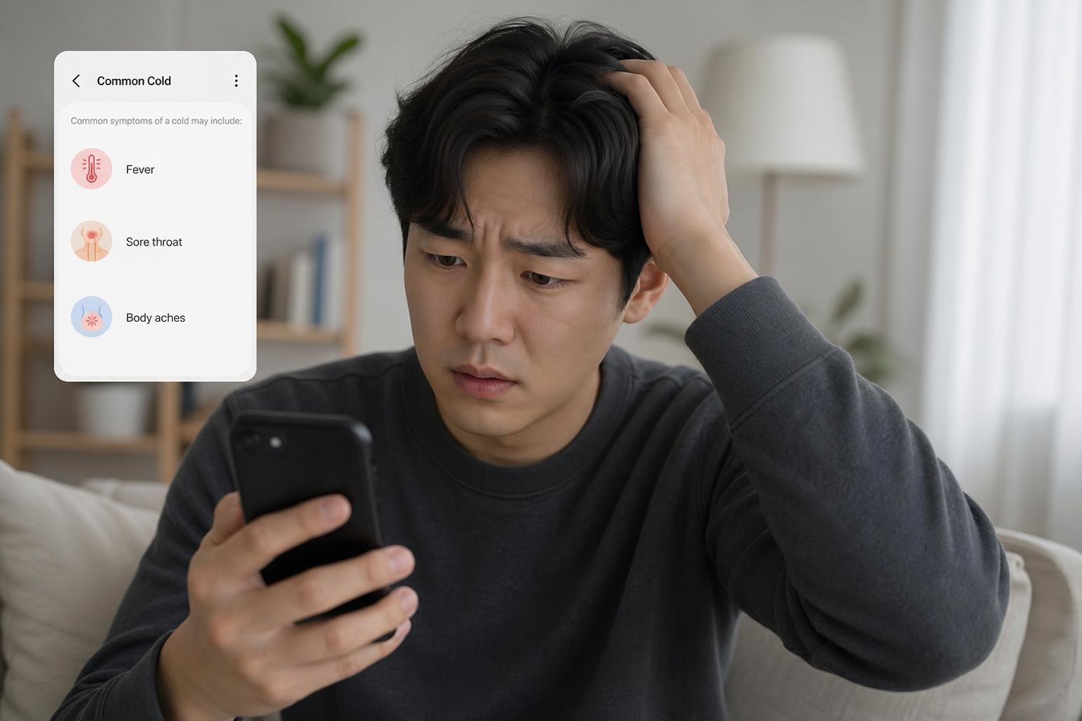 감염 초기에 나타나는 증상, 혹시 감기일까요?