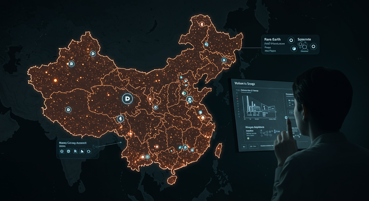 중국 정부의 희토류 '독점 전략', 무엇이 다른가요?