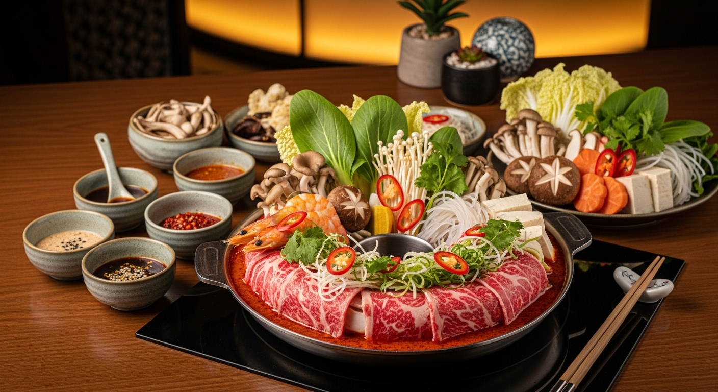 단성무이 동래점의 시그니처 메뉴, 도넛 마라샤브!