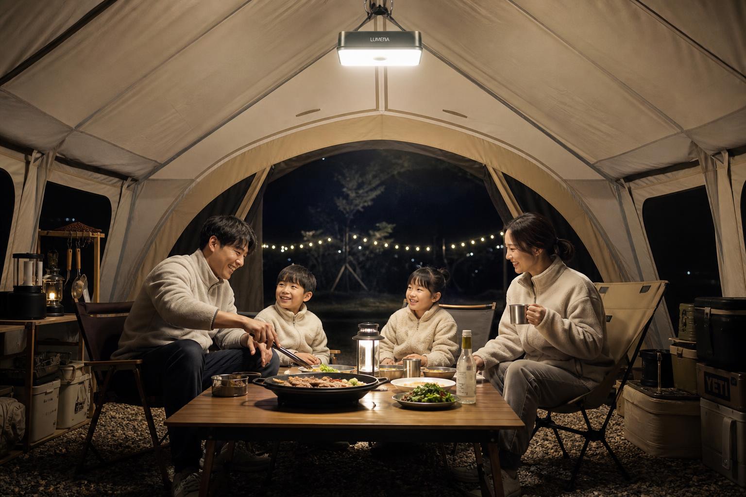 루메나 LED 캠핑랜턴 5.1CH MAX / MAX 2 기본 스펙과 특징