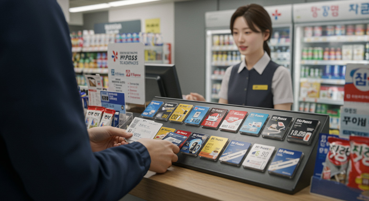 하이패스 카드 오프라인 구매처