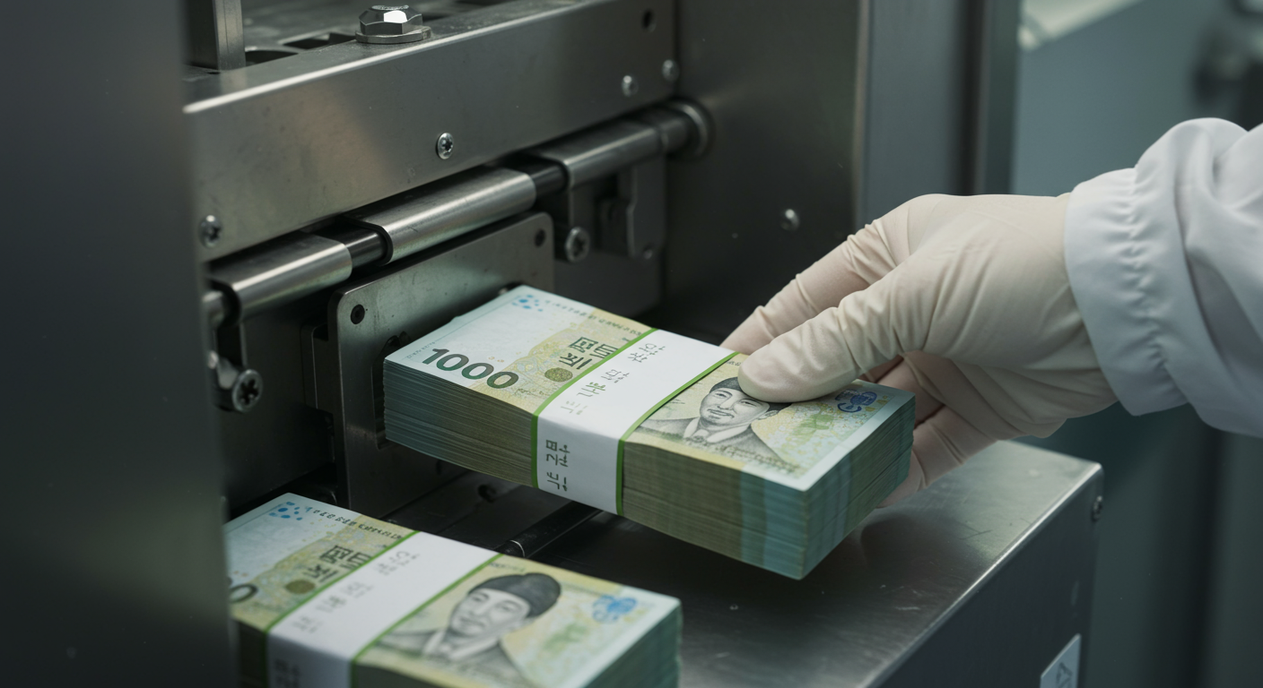 관봉권은 어떻게 만들어지고 포장될까요? 📦