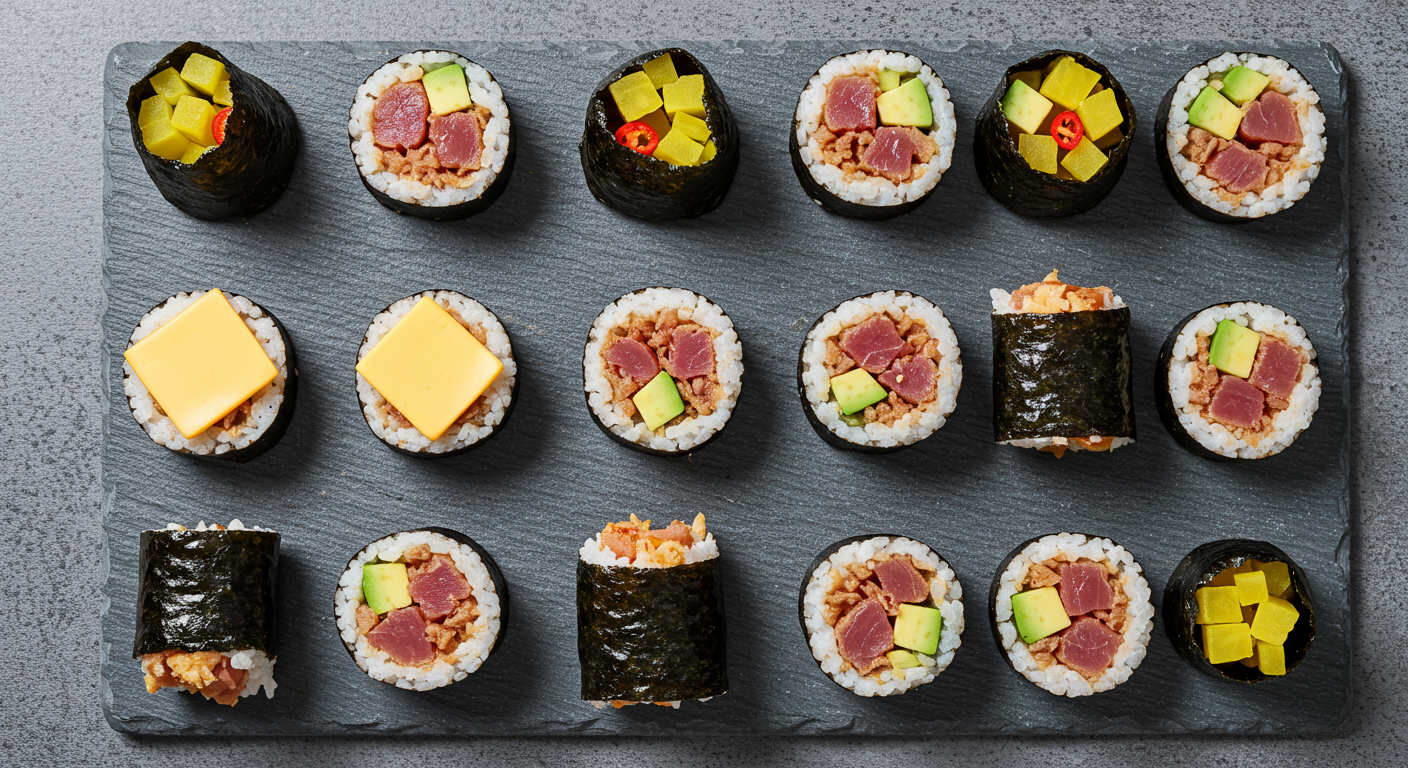 더 맛있게 즐기는 참치 김밥 꿀팁과 변신!