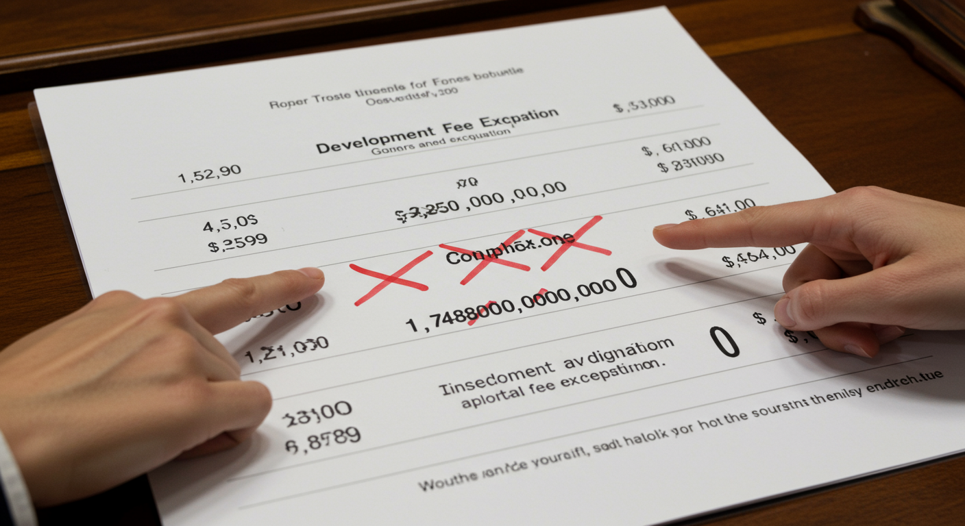 개발부담금 17억이 갑자기 0원으로? 무슨 사연이 있었나요?