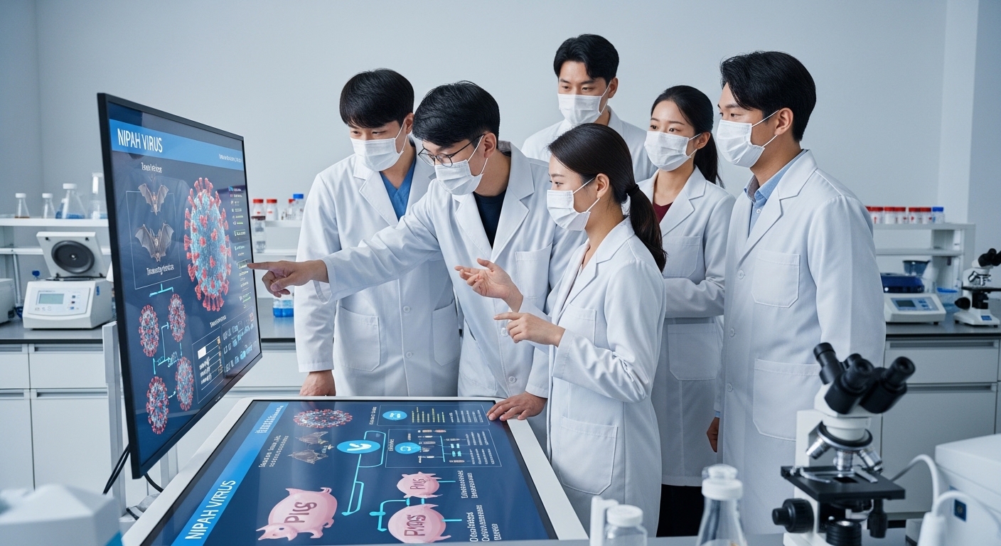 니파바이러스의 감염 경로와 진단 및 치료 현황