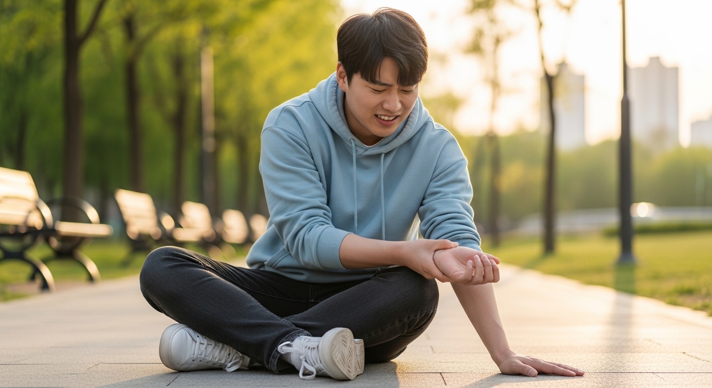 갑자기 손목을 다쳤다면? 즉시 병원 가야 하는 신호
