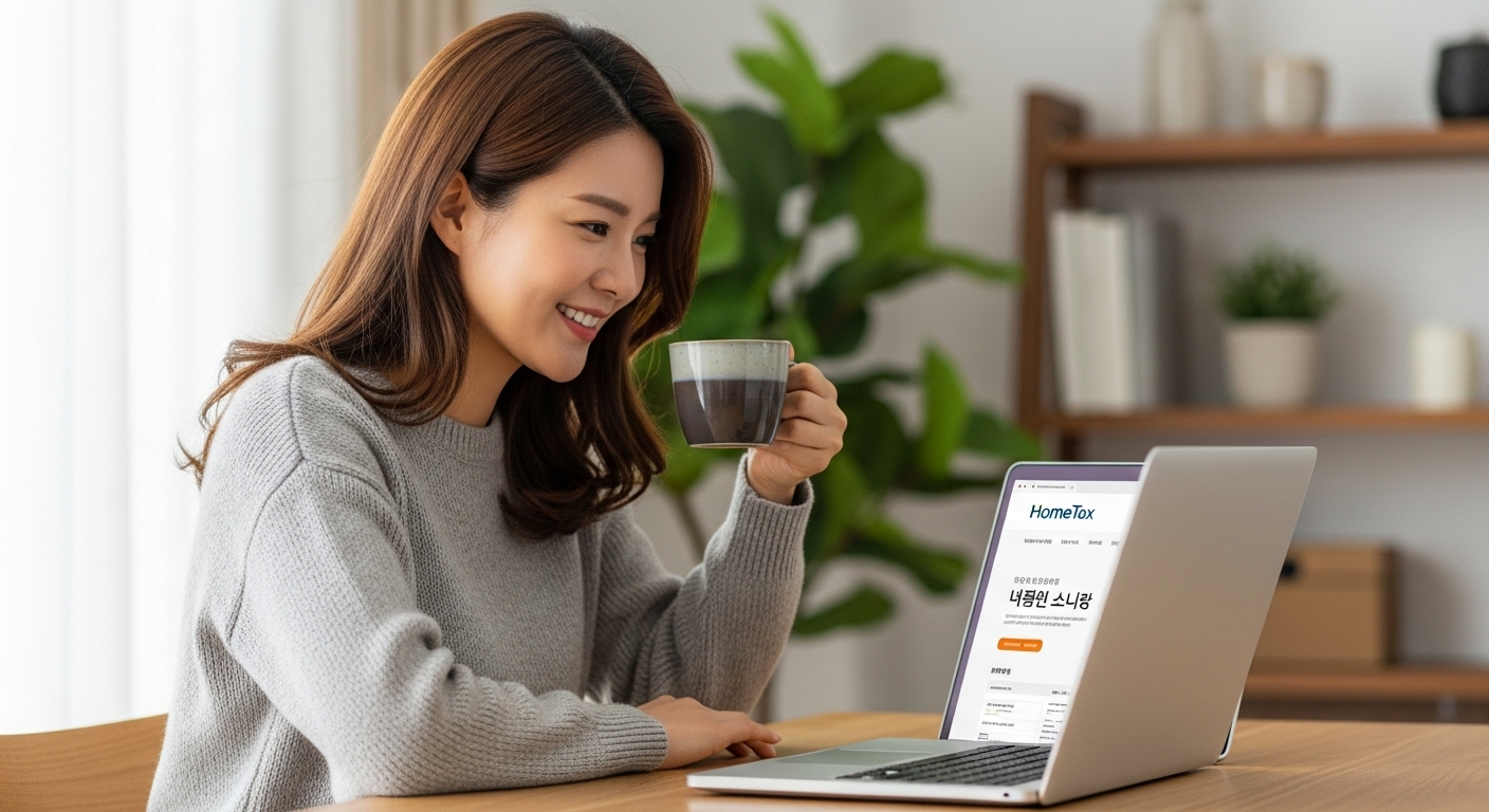 How to Use HomeTax Year-end Tax Adjustment Preview?