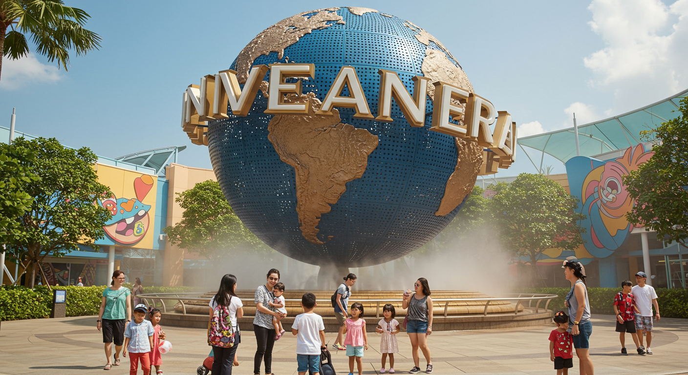 유니버설 스튜디오 & 가족과 즐기는 센토사 섬