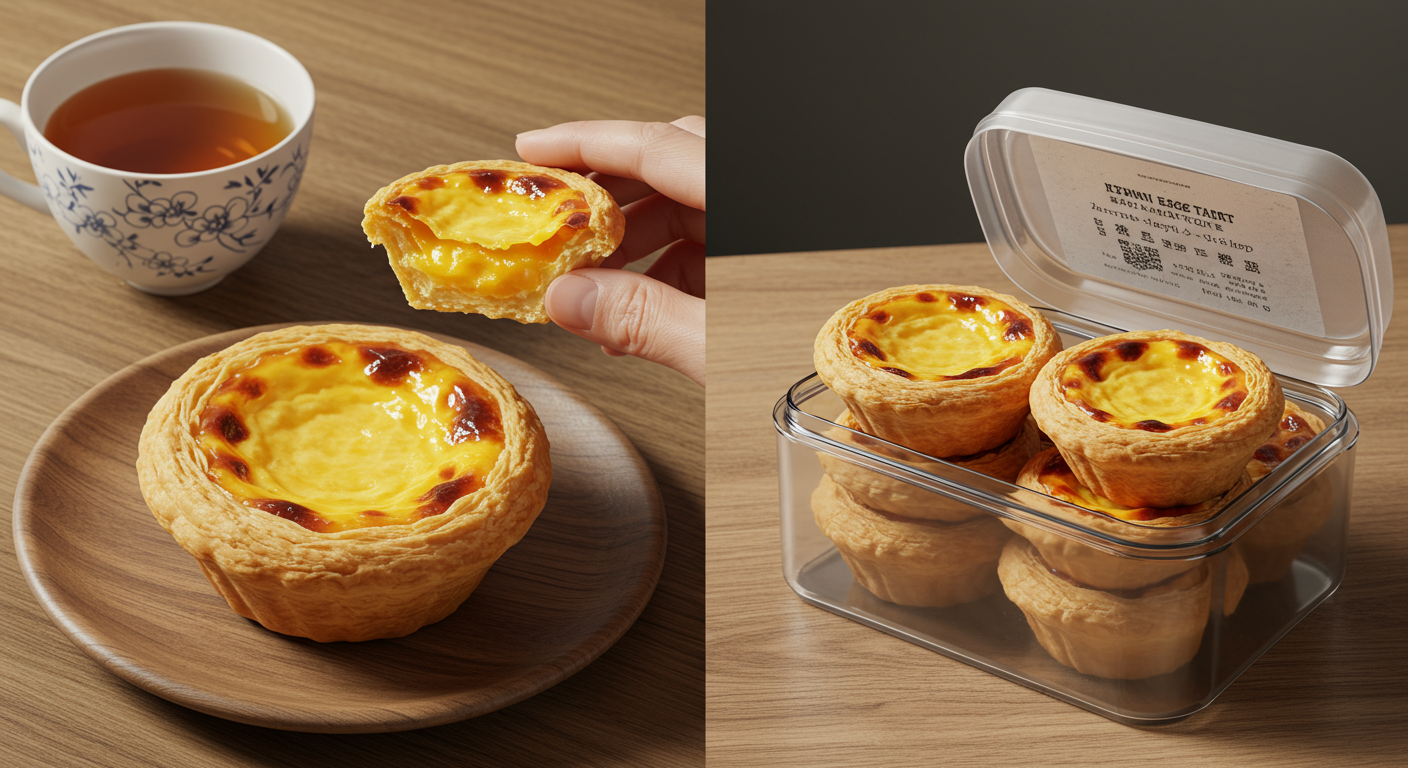 에그타르트, 더 맛있게 즐기고 보관하는 꿀팁!