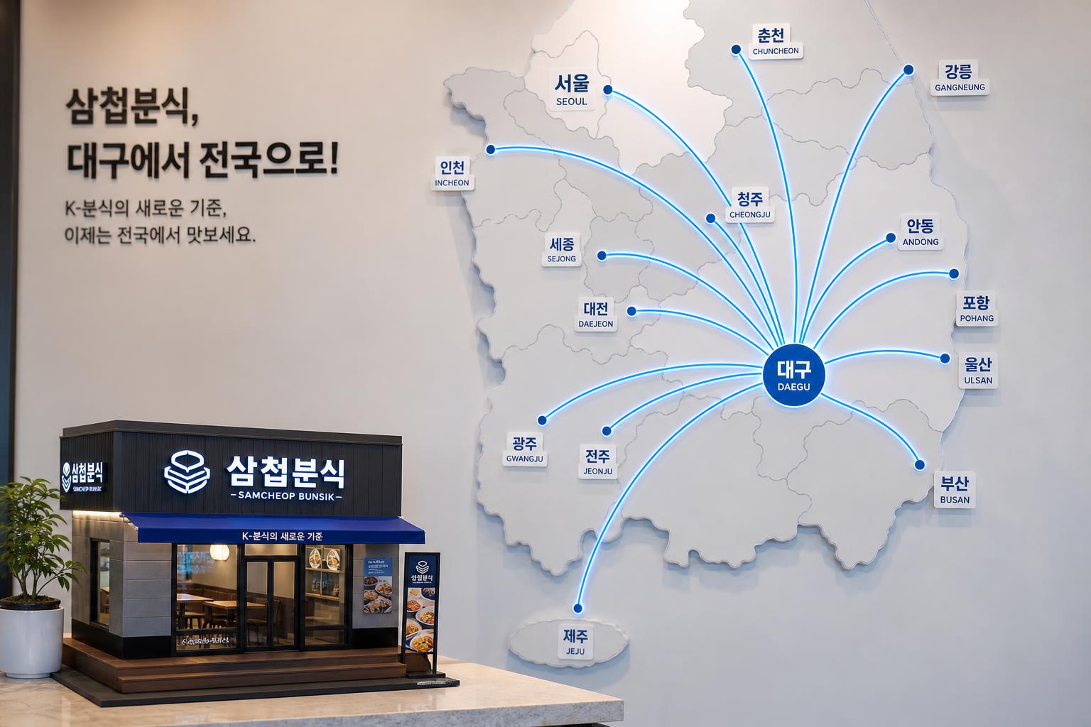 대구에서 시작한 삼첩분식, 어떤 기업인가요?