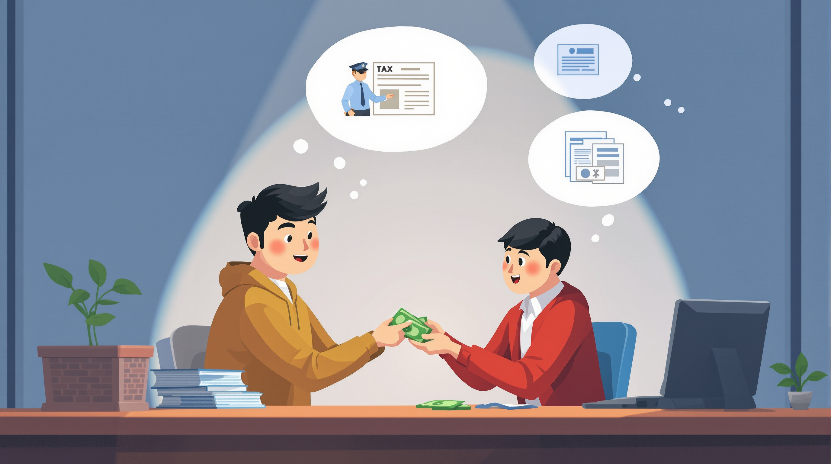 몰래 주면 될까요? 현금 인출 및 타인 양도 시 숨겨진 세금 문제