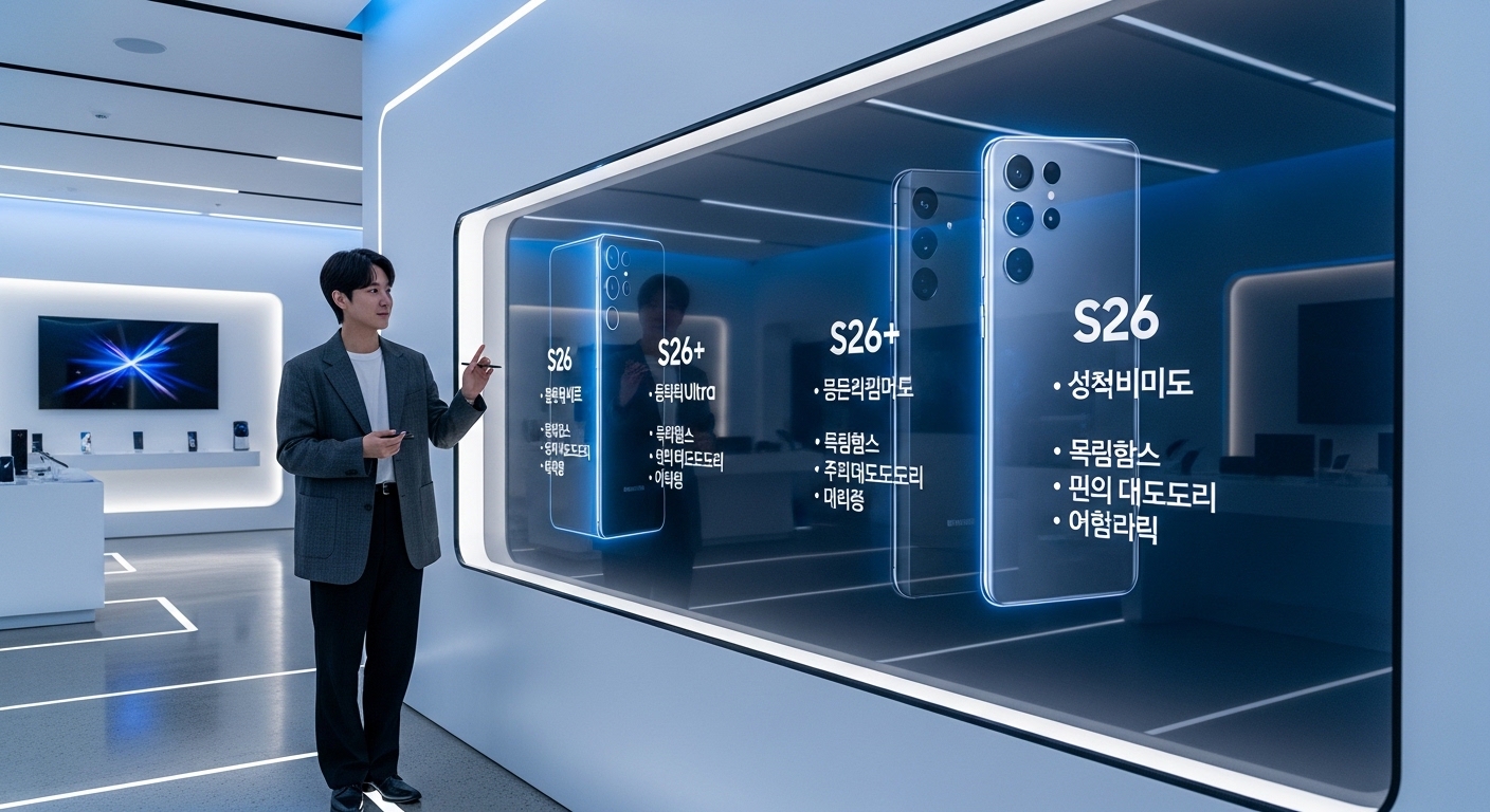 어떤 모델들이 있나요? 갤럭시 S26 라인업 파헤치기