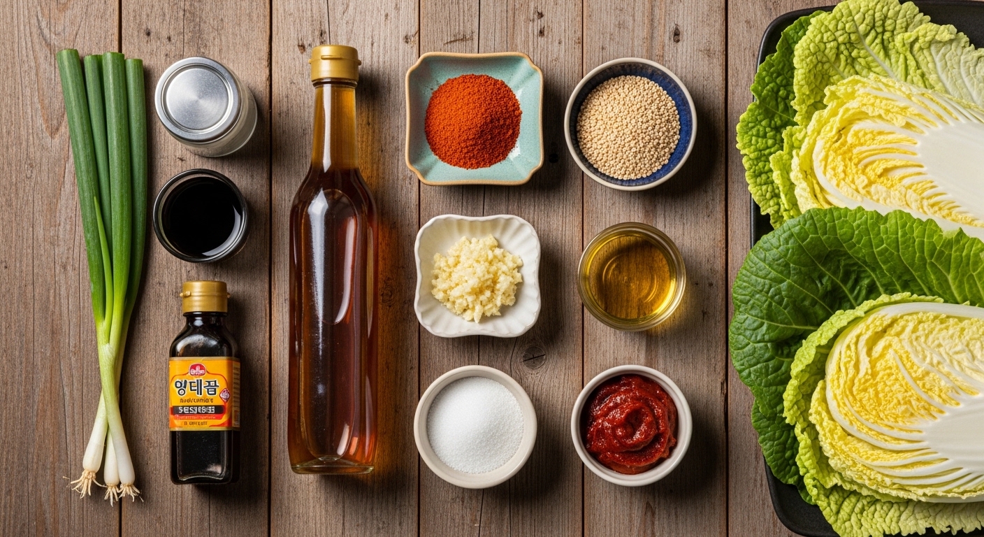 봄동 겉절이 양념, 황금 비율 알아볼까요?