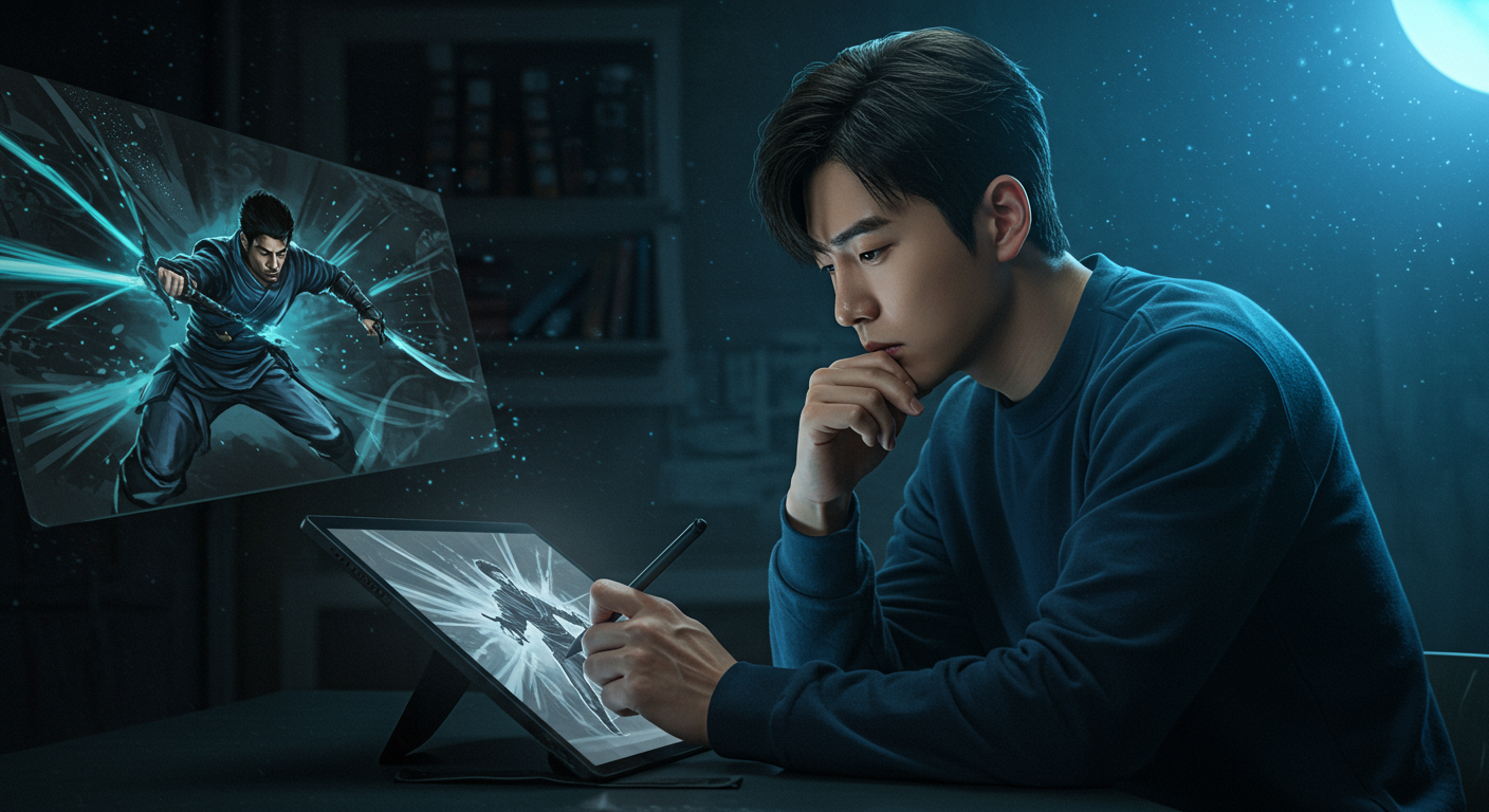 웹툰 '나 혼자만 레벨업'의 시작과 전설적인 작화가, 장성락 🎨