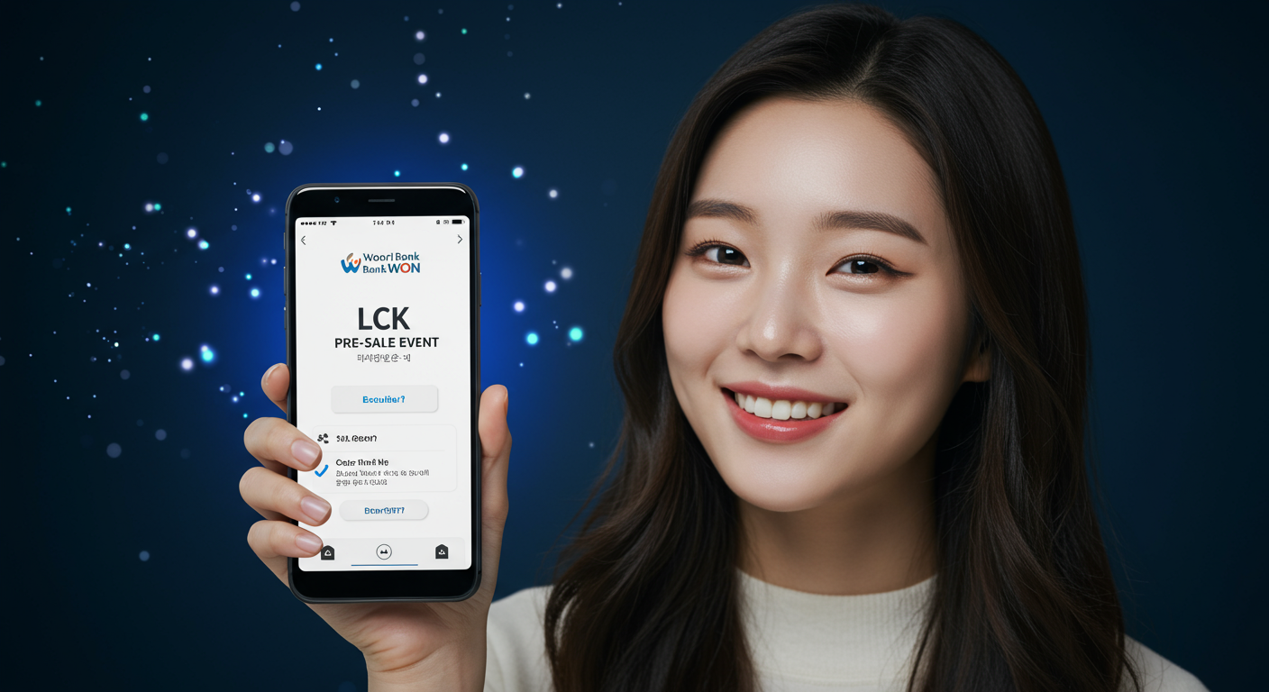 우리은행 프리세일, 놓치지 마세요!