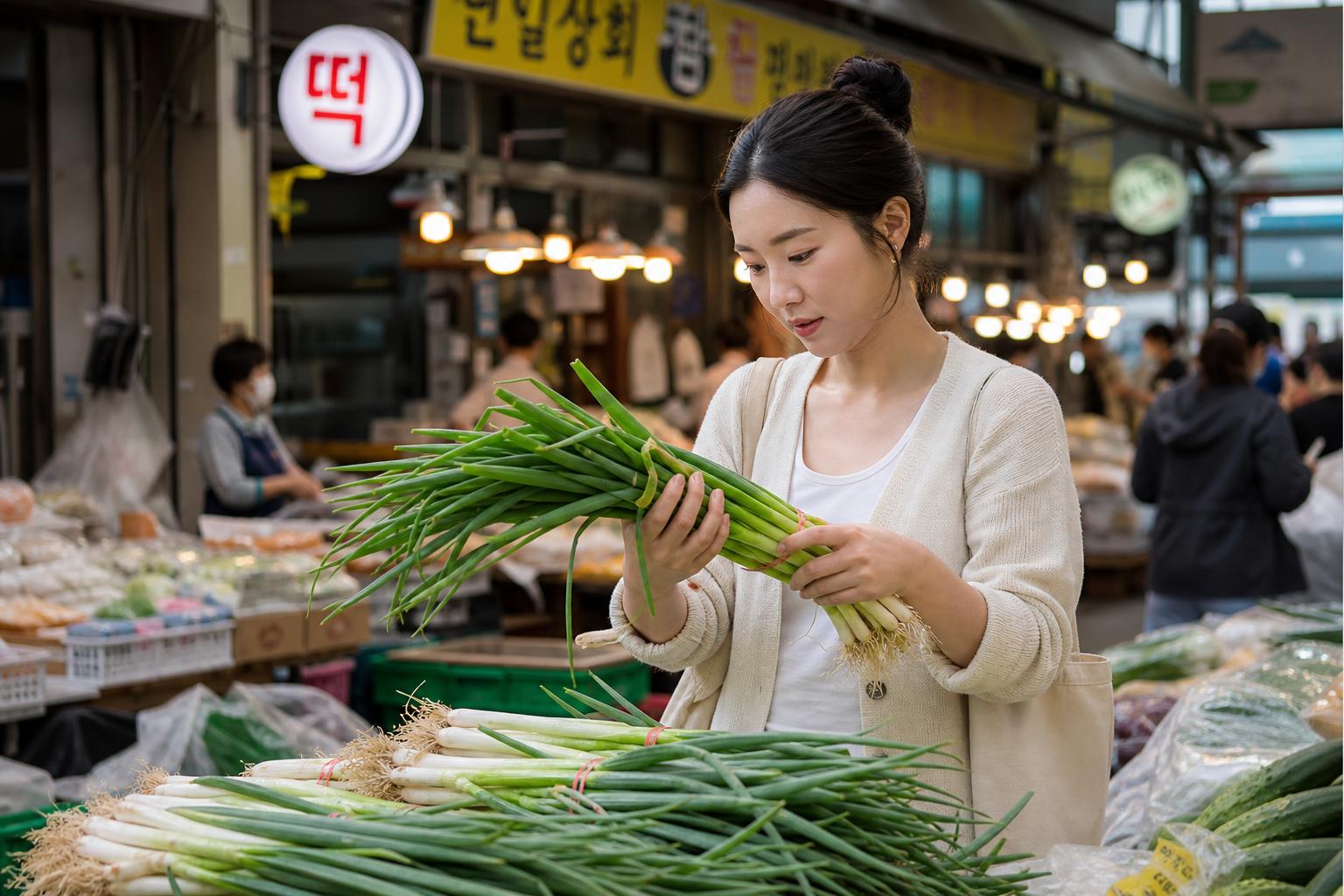 싱싱한 쪽파, 어떻게 골라야 할까요?
