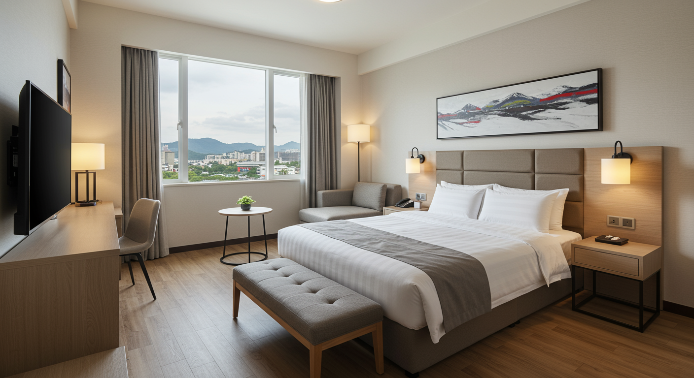 아늑한 휴식 공간, 객실 둘러보기