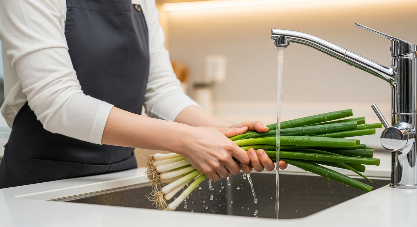 신선한 대파 고르기와 깔끔한 손질법