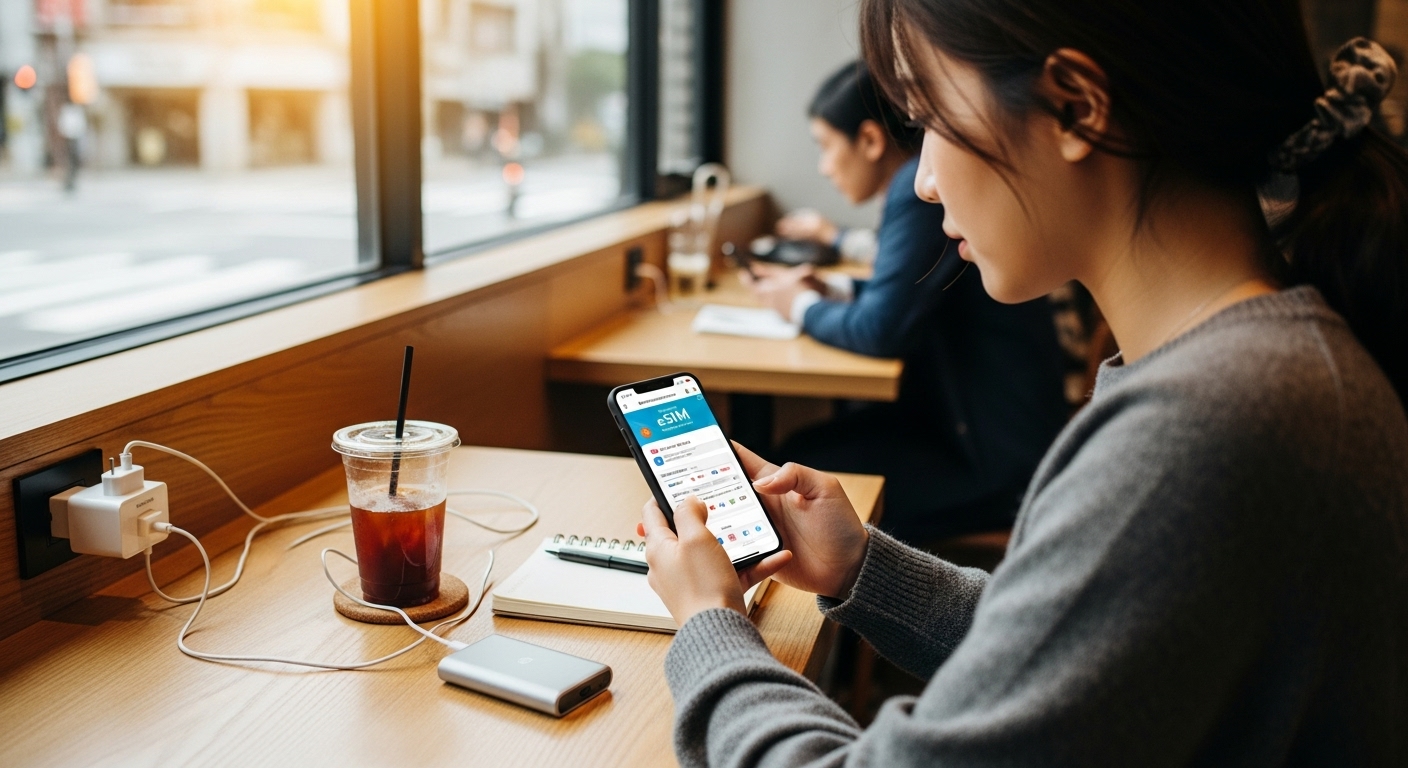 통신·전자기기 준비: eSIM, 유심, 전압과 어댑터