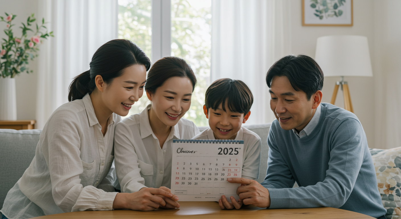 2025년 추석, 언제 오나요? 황금연휴 미리 살펴봐요!