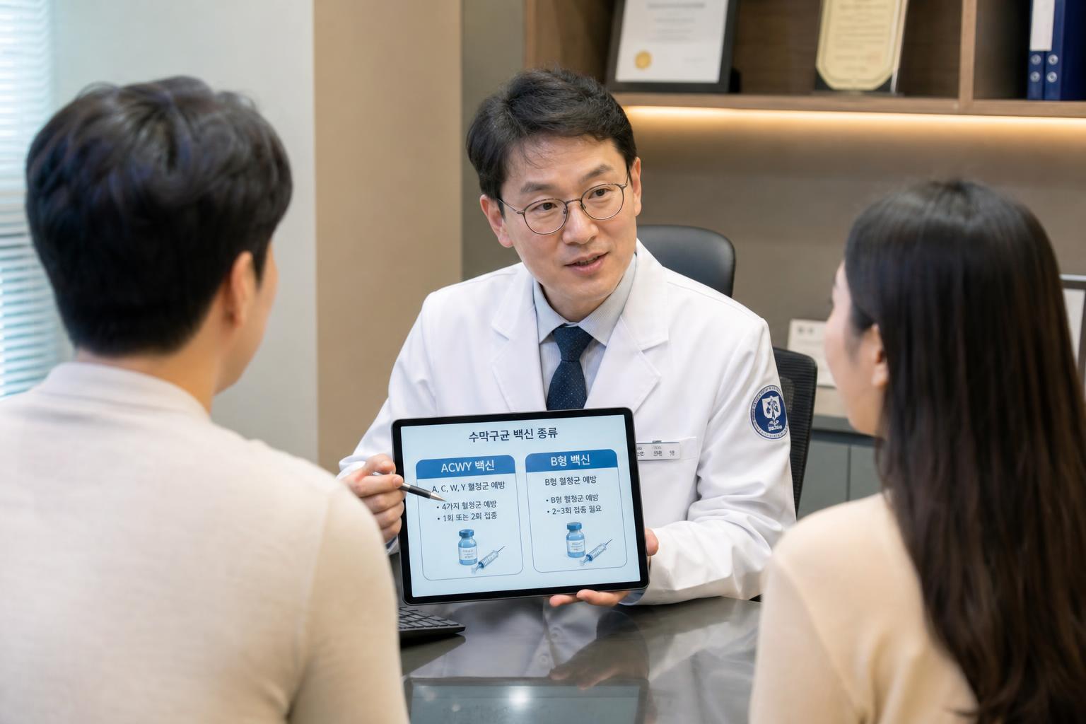 백신 종류별 가격: 사가(ACWY) vs B형 백신