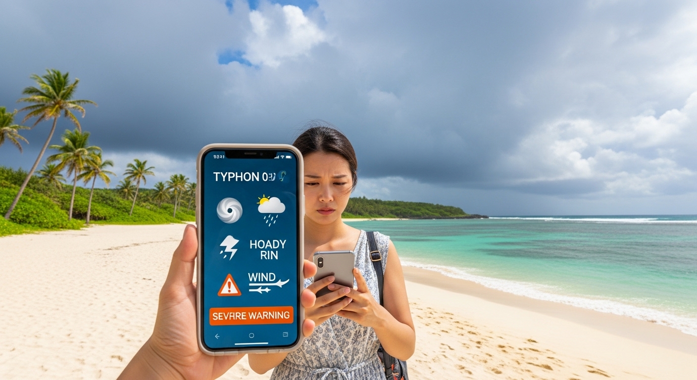 미야코지마 태풍과 장마, 조심해야 할 시기!