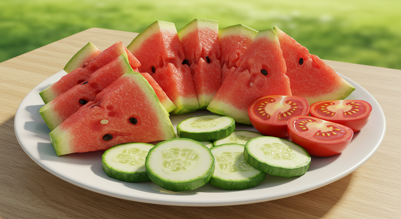 더위 먹었을때 도움 되는 시원한 음식들