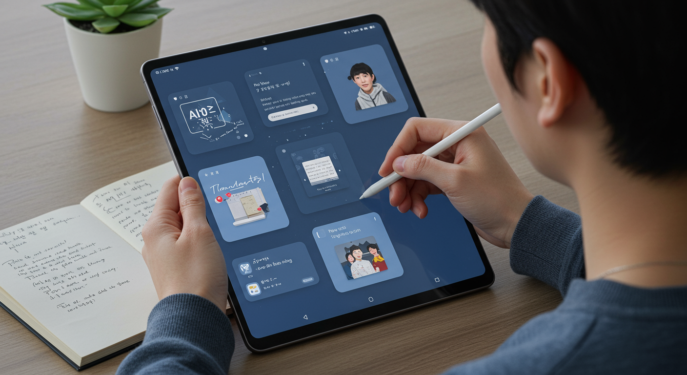 똑똑한 친구, 갤럭시 AI! S11 울트라 소프트웨어의 마법 ✨