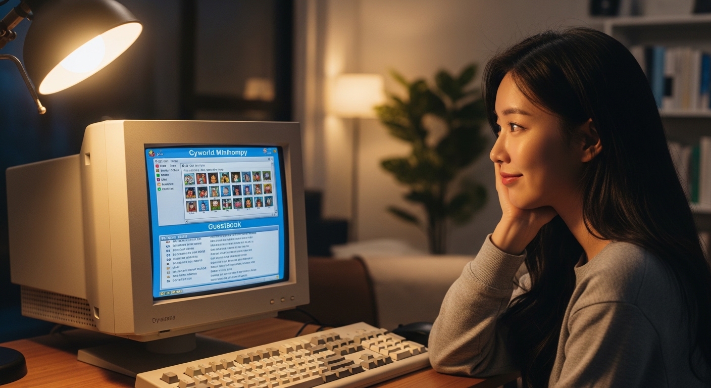 미니홈피 서비스의 출시와 성공 전환점