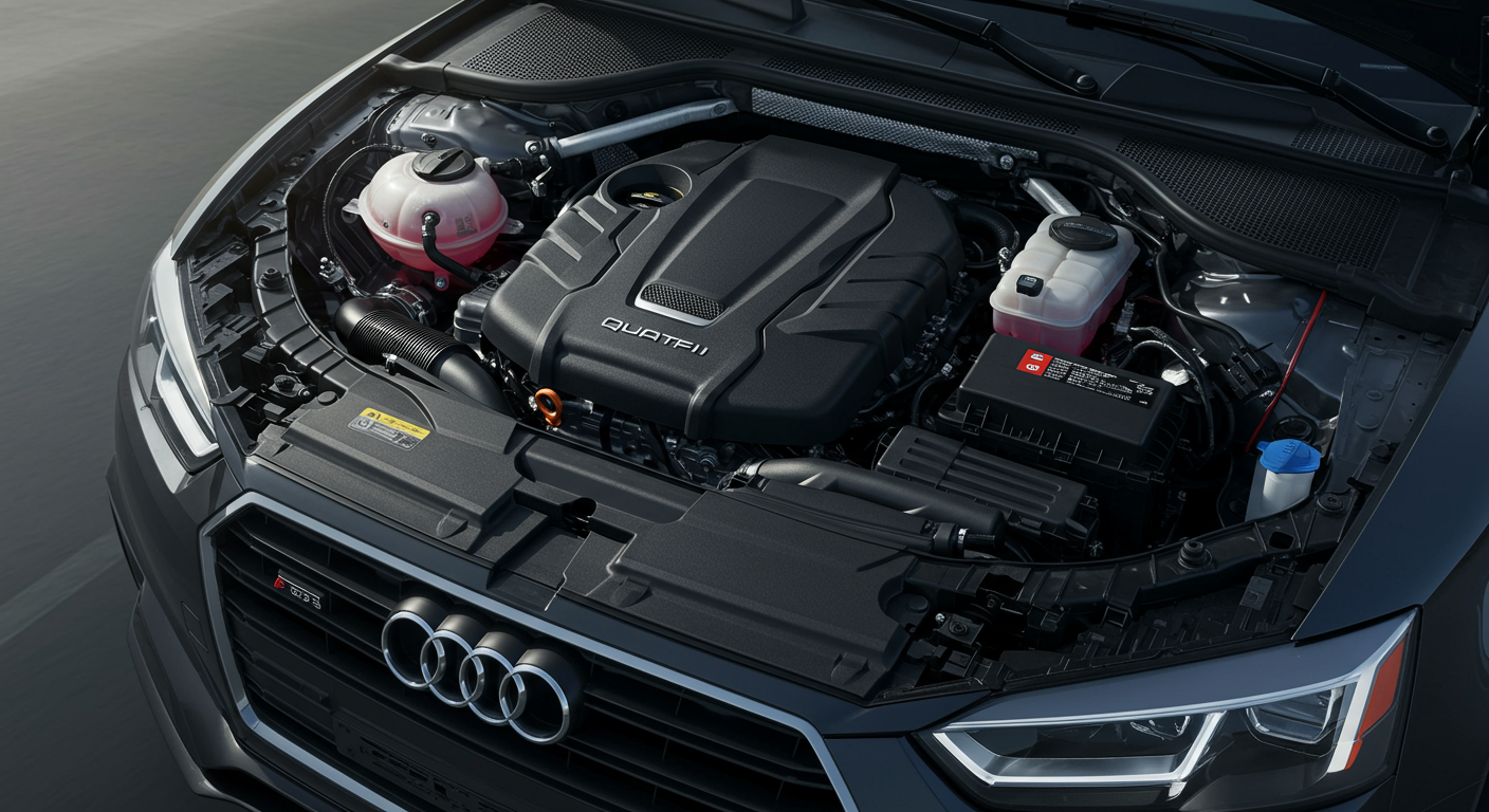 빠르고 멋진 아우디 A5의 심장과 힘!