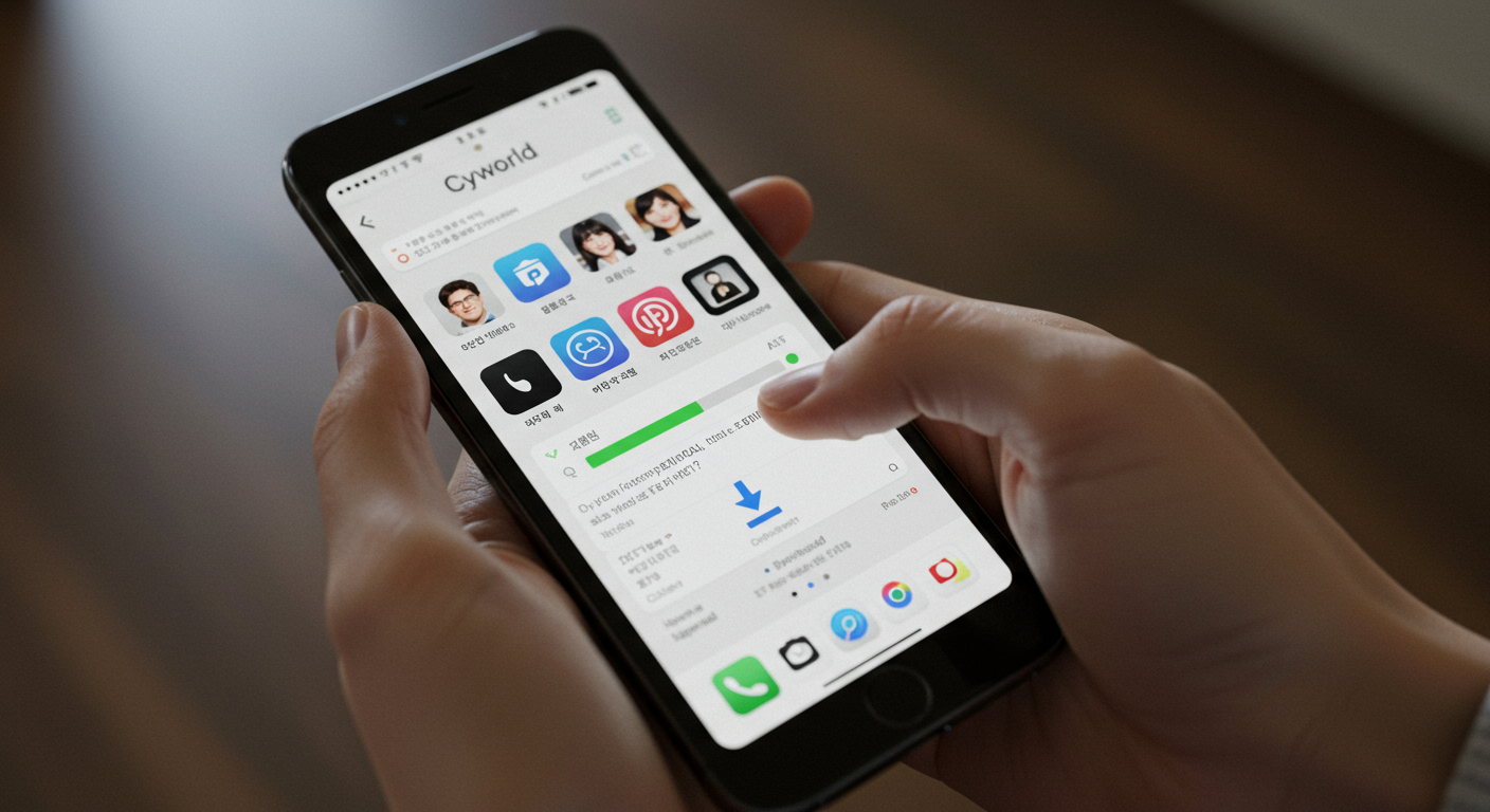 내 추억 찾는 싸이월드 사진첩 복원 절차