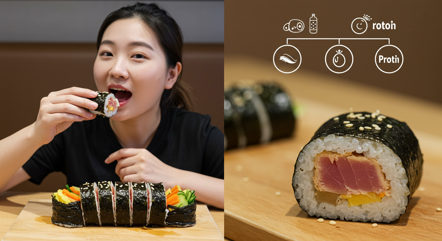 참치 김밥이 우리 몸에 좋은 이유