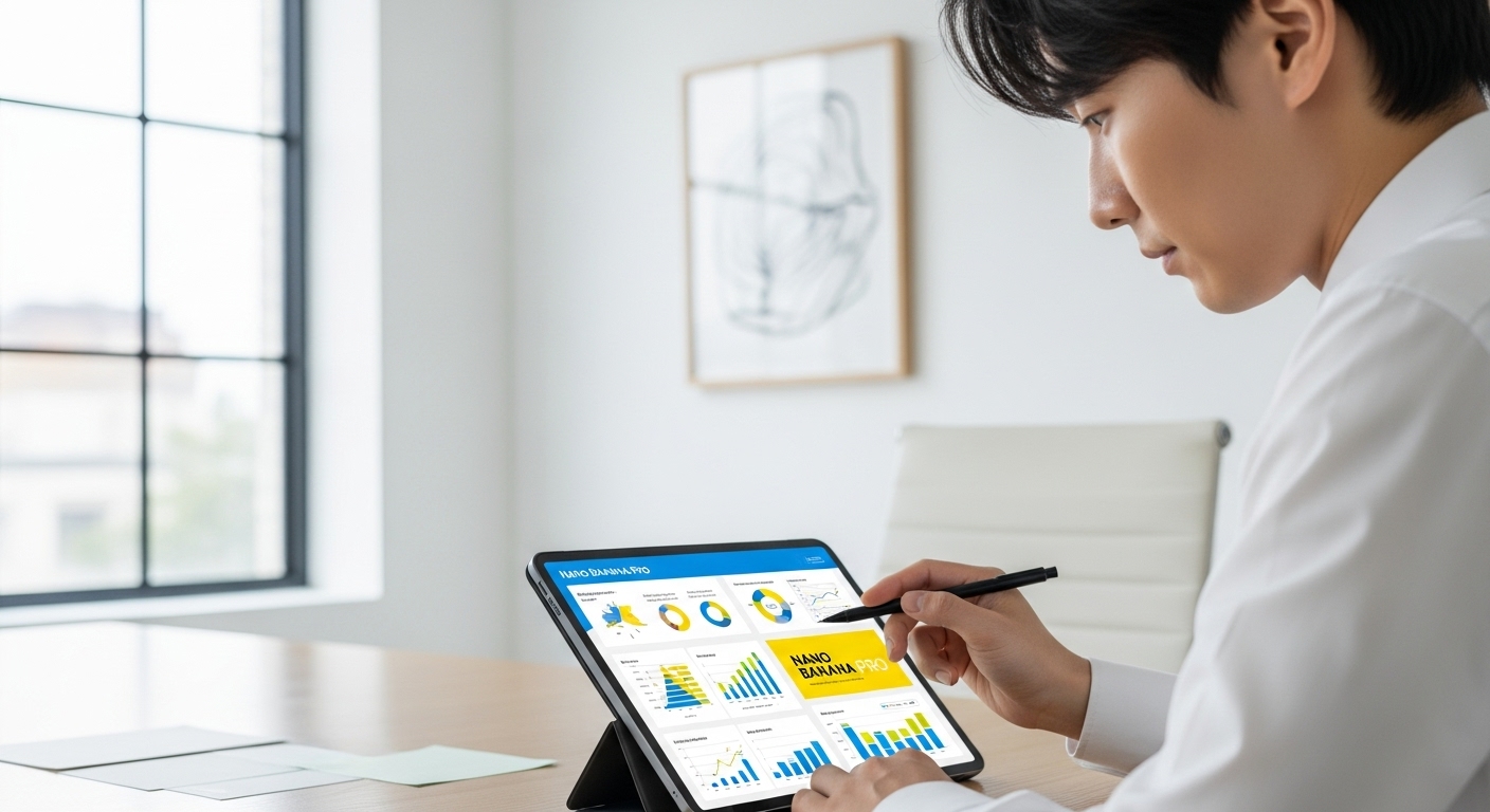 인포그래픽 제작을 위한 나노 바나나 Pro 핵심 기능