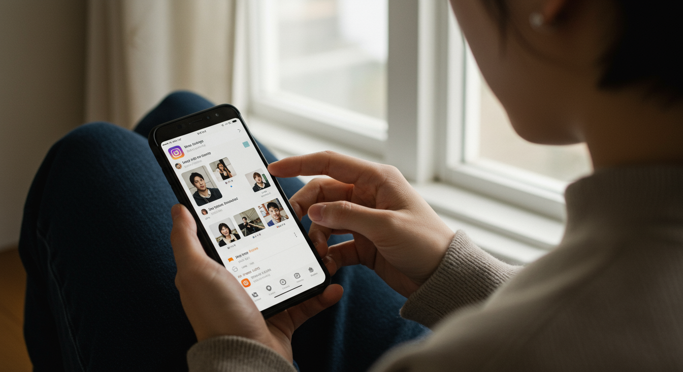 부계정으로 인스타그램 스토리 보는 법!