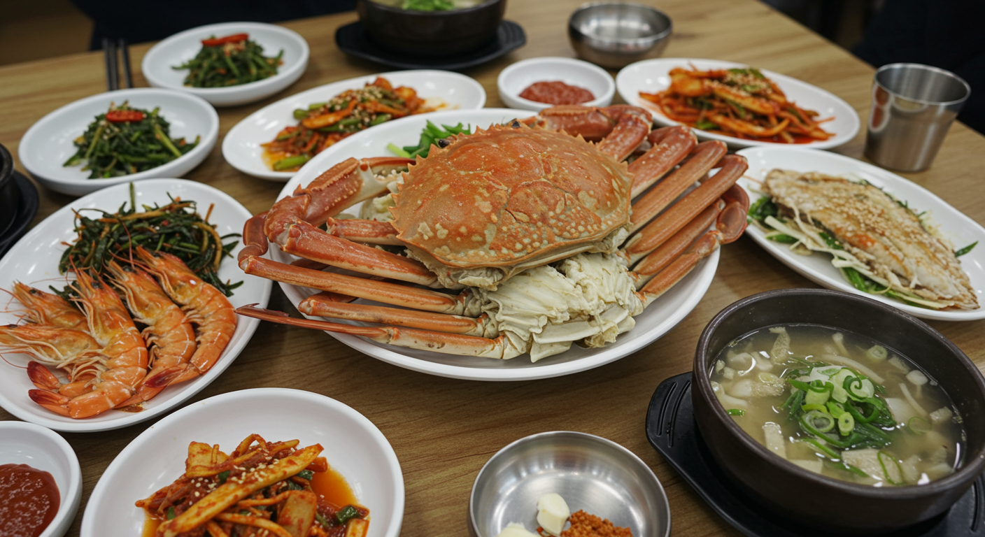 꽃게찜과 찰떡궁합! 오이도 곁들임 음식